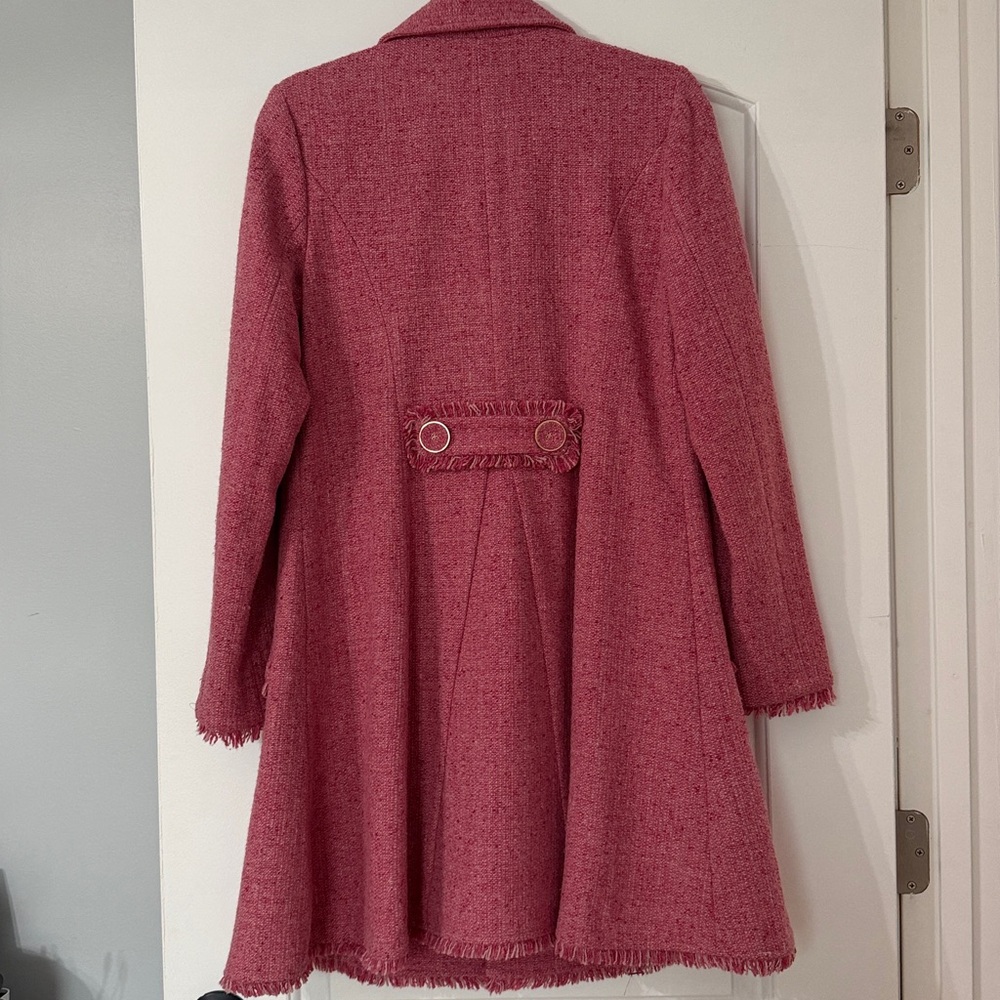 CAbi Pink Double-Breasted Blazer Coat - Picture 8 of 8